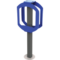 Bike Stop Bike Racks, Steel, 2 Bike Capacity Seagulf Marine Industries Inc.