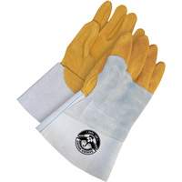 Gants de soudage &agrave; l'arc TIG Gander Brand, Cuir de daim refendu, Taille 11 Seagulf Marine Industries Inc.