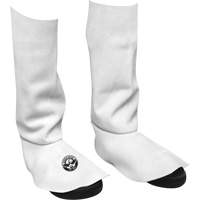 Leather Welding Spats, 15" L, Pearl Grey Seagulf Marine Industries Inc.