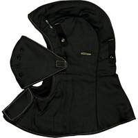 CarbonX&reg; FR Hardhat Liner with Face Mask, Black, Cotton/Jersey/Twill Seagulf Marine Industries Inc.