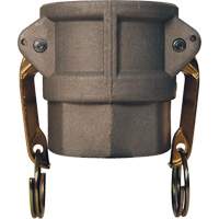 Coupleur &agrave; came et cannelure Global, Aluminium, Type D, 2", NPT femelle, 250 PSI Seagulf Marine Industries Inc.