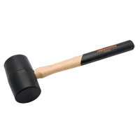 Rubber Mallet, 1 lbs., Wood Handle, 11-3/4" L Seagulf Marine Industries Inc.