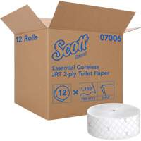 Scott&reg; Essential Toilet Paper, Jumbo/Coreless Roll, 2 Ply, 1150' Length, White Seagulf Marine Industries Inc.