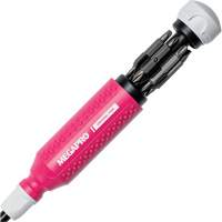 Tournevis multi embouts Original Pink 15-en-1, 8-37/50" lo, Prise Textur&eacute; Seagulf Marine Industries Inc.