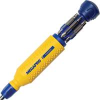 Tournevis multi embouts en acier inoxydable Original 15-en-1, 8-37/50" lo, Prise Textur&eacute; Seagulf Marine Industries Inc.