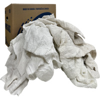 Wiper Rags Box, Terrycloth, White, 10 lbs. Seagulf Marine Industries Inc.