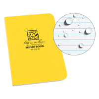 Livre m&eacute;mo, Couverture souple, Jaune, 112 Pages, 3-1/2" , 5"  Seagulf Marine Industries Inc.