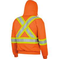 338SF Capuche &agrave; fermeture &eacute;clair ignifug&eacute;e, Hommes, T-Grand, Orange haute visibilit&eacute;, 22 cal/cm² Seagulf Marine Industries Inc.