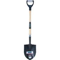 Pelle ronde robuste, Lame Acier au carbone, Bois dur, Manche Prise en D Seagulf Marine Industries Inc.