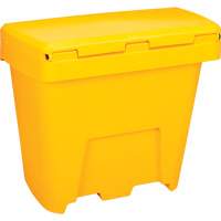 Salt & Sand Storage Bins, With Hasp, 21" x 27" x 26", 4.24 cu. ft., Yellow Seagulf Marine Industries Inc.