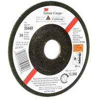 Green Corps Flexible Grinding Wheel, 4-1/2" x 1/8", 7/8" Arbor, Ceramic, Type 27 Seagulf Marine Industries Inc.