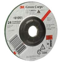 Green Corps Flexible Grinding Wheel, 5" x 1/4", 7/8" Arbor, Ceramic, Type 1 Seagulf Marine Industries Inc.