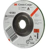 Green Corps Flexible Grinding Wheel, 5" x 1/4", 7/8" Arbor, Ceramic, Type 1 Seagulf Marine Industries Inc.