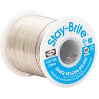 M&eacute;taux d'apport Stay-Brite, Sans plomb, 96 % d'&eacute;tain, 4 % d'argent, &acirc;me Plein, dia. 0,125" Seagulf Marine Industries Inc.