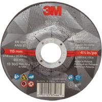 Silver Cut-Off Wheel, 4-1/2" x 0.045", 7/8" Arbor, Type 27, Ceramic, 13300 RPM Seagulf Marine Industries Inc.
