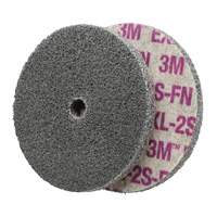 Scotch-Brite EXL Unitized Wheel, 6" x 1/4", 1/4" Arbor, Fine Grit, Aluminum Oxide/Ceramic/Zirconium Seagulf Marine Industries Inc.