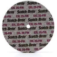 Scotch-Brite EXL Unitized Wheel, 6" x 1/4", 1/4" Arbor, Fine Grit, Silicon Carbide Seagulf Marine Industries Inc.