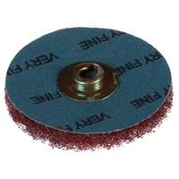 Disque HS de polissage et de brossage &agrave; changement rapide Standard Abrasives, 2" dia., Grain Tr&egrave;s fin, Oxyde d'aluminium Seagulf Marine Industries Inc.