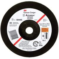 Green Corps Depressed Centre Wheel, 7" x 1/8", 7/8" Arbor, Ceramic, Type 27 Seagulf Marine Industries Inc.