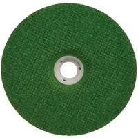 Green Corps Depressed Centre Wheel, 7" x 1/8", 7/8" Arbor, Ceramic, Type 27 Seagulf Marine Industries Inc.