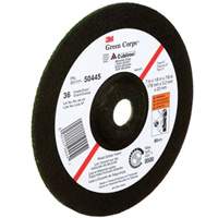 Green Corps Depressed Centre Wheel, 7" x 1/8", 7/8" Arbor, Ceramic, Type 27 Seagulf Marine Industries Inc.