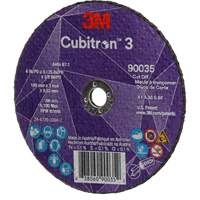 Cubitron 3 Cut-Off Wheel, 4" x 1/8", 3/8" Arbor, Type T1, Ceramic, 21000 RPM Seagulf Marine Industries Inc.