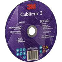 Cubitron 3 Cut-Off Wheel, 7" x 0.09", 7/8" Arbor, Type T27, Ceramic, 8500 RPM Seagulf Marine Industries Inc.
