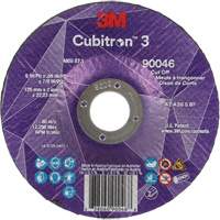 Cubitron 3 Cut-Off Wheel, 5" x 0.09", 7/8" Arbor, Type T27, Ceramic, 12250 RPM Seagulf Marine Industries Inc.