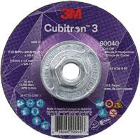 Cubitron 3 Cut-Off Wheel, 4-1/2" x 0.045", 5/8"-11 Arbor, Type T27, Ceramic, 13300 RPM Seagulf Marine Industries Inc.