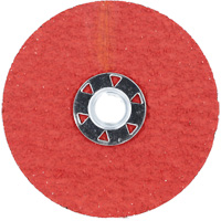 Blaze F980 Speed-Change Fastener Fiber Locking Disc, 4-1/2" Dia., 24 Grit, Ceramic Alumina Seagulf Marine Industries Inc.