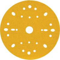 Hookit Gold Abrasive Disc, 6" Dia., 180 Grit, Aluminum Oxide, C-Weight Seagulf Marine Industries Inc.
