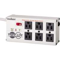 Limiteurs de surtension Isobar, 6 Prises, 2850 J, 1440 W, Cordon 6' Seagulf Marine Industries Inc.