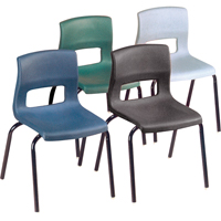 Horizon Chairs, Plastic, Black Seagulf Marine Industries Inc.