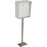 Boîtes de collection, Fixation Socle, 21" x 12-7/8", Aluminium Seagulf Marine Industries Inc.