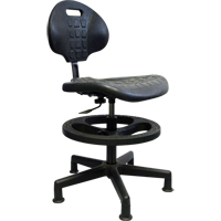 Si&egrave;ges ergonomiques robustes, Polyur&eacute;thane, Noir, Capacit&eacute; 250 lb Seagulf Marine Industries Inc.