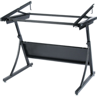 PlanMaster Height-Adjustable Drafting Table, 43" W x 29-1/2" - 37-1/2" H, Black Seagulf Marine Industries Inc.
