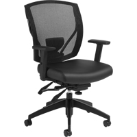 Multi-Tilter Arm Chairs, Vinyl, Black, 300 lbs. Capacity Seagulf Marine Industries Inc.
