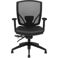 Multi-Tilter Arm Chairs, Vinyl, Black, 300 lbs. Capacity Seagulf Marine Industries Inc.