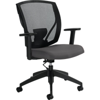 Task Chairs, Vinyl, Charcoal, 300 lbs. Capacity Seagulf Marine Industries Inc.