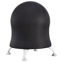 Zenergy Ball Chair, Fabric, Black, 250 lbs. Capacity Seagulf Marine Industries Inc.