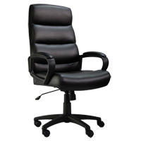 Activ Series A-601 Office Chair, Polyurethane, Black, 275 lbs. Capacity Seagulf Marine Industries Inc.