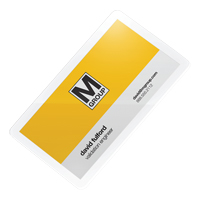 Swingline UltraClear Laminating Business Card Pouches Seagulf Marine Industries Inc.