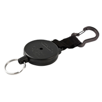 Securit Retractable Key Holder, Polycarbonate, 28" Cable, Carabiner Attachment Seagulf Marine Industries Inc.