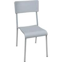 Ventura Stacking Chair, Polypropylene, 36" High, 300 lbs. Capacity, Grey Seagulf Marine Industries Inc.