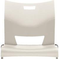 Duet Armless Training Chair, Plastic, 33-1/4" High, 350 lbs. Capacity, White Seagulf Marine Industries Inc.