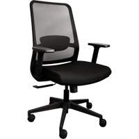 Activ Series Synchro-Tilt Office Chair, Fabric/Mesh, Black, 275 lbs. Capacity Seagulf Marine Industries Inc.