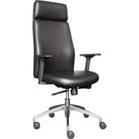 Activ Series High Back Executive Chair, Polyurethane/Vinyl, Black, 275 lbs. Capacity Seagulf Marine Industries Inc.