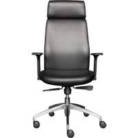 Activ Series High Back Executive Chair, Polyurethane/Vinyl, Black, 275 lbs. Capacity Seagulf Marine Industries Inc.
