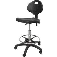 Heavy-Duty Ergonomic Stool, Mobile, Adjustable Height, 250 lbs. Capacity Seagulf Marine Industries Inc.