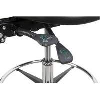 Heavy-Duty Ergonomic Stool, Mobile, Adjustable Height, 250 lbs. Capacity Seagulf Marine Industries Inc.